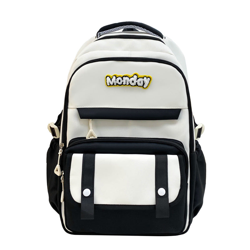 Cartoon Character Embroidered Backpack