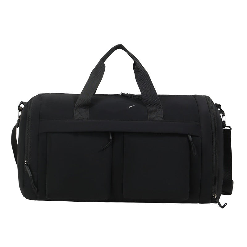 Sporty duffel bag with multiple exterior pockets Kalsten