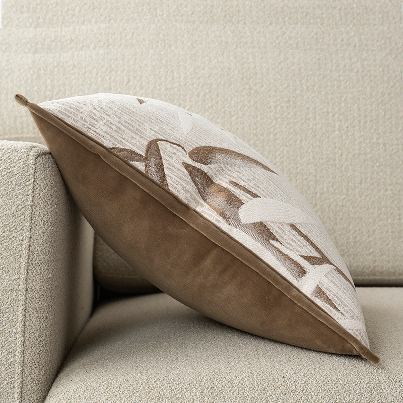 Floral Textured Decorative Pillow