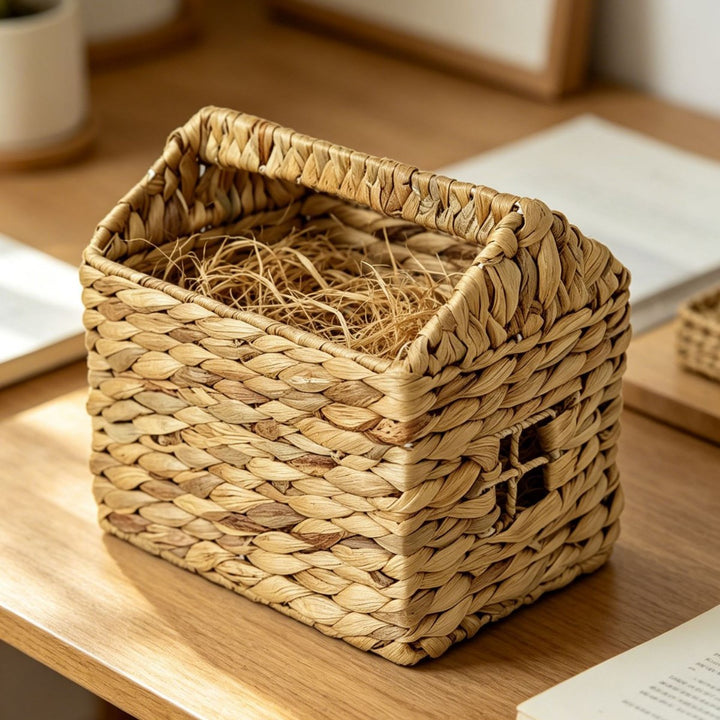 Decorative hand-woven table basket Kalsten