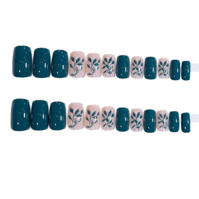 Artistic Botanical Nail Art Kalsten