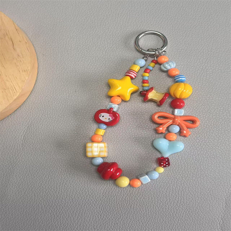 Playful Beaded Charm Keychain Kalsten 1790134757