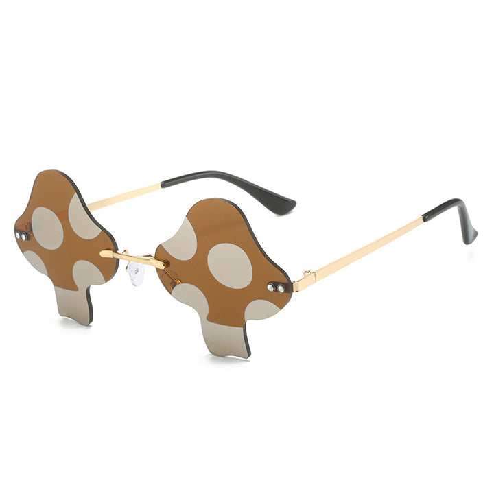 Unique Oversized Polka Dot Frame Sunglasses Kalsten