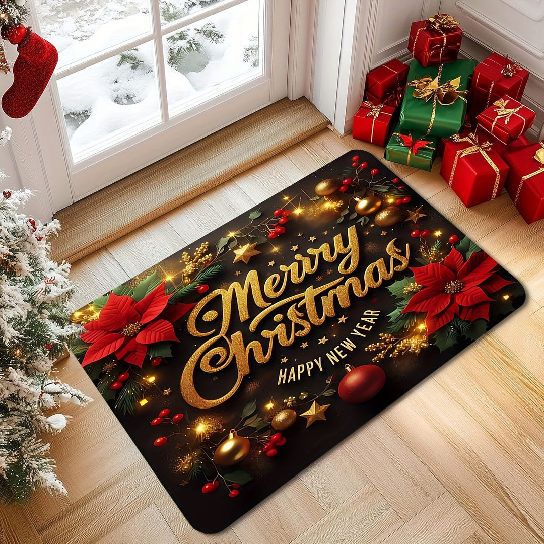 Christmas-Themed Indoor Doormat