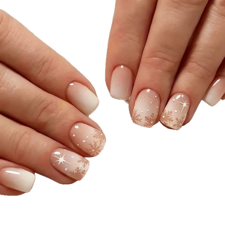Winter Wonderland Nail Art Design Kalsten