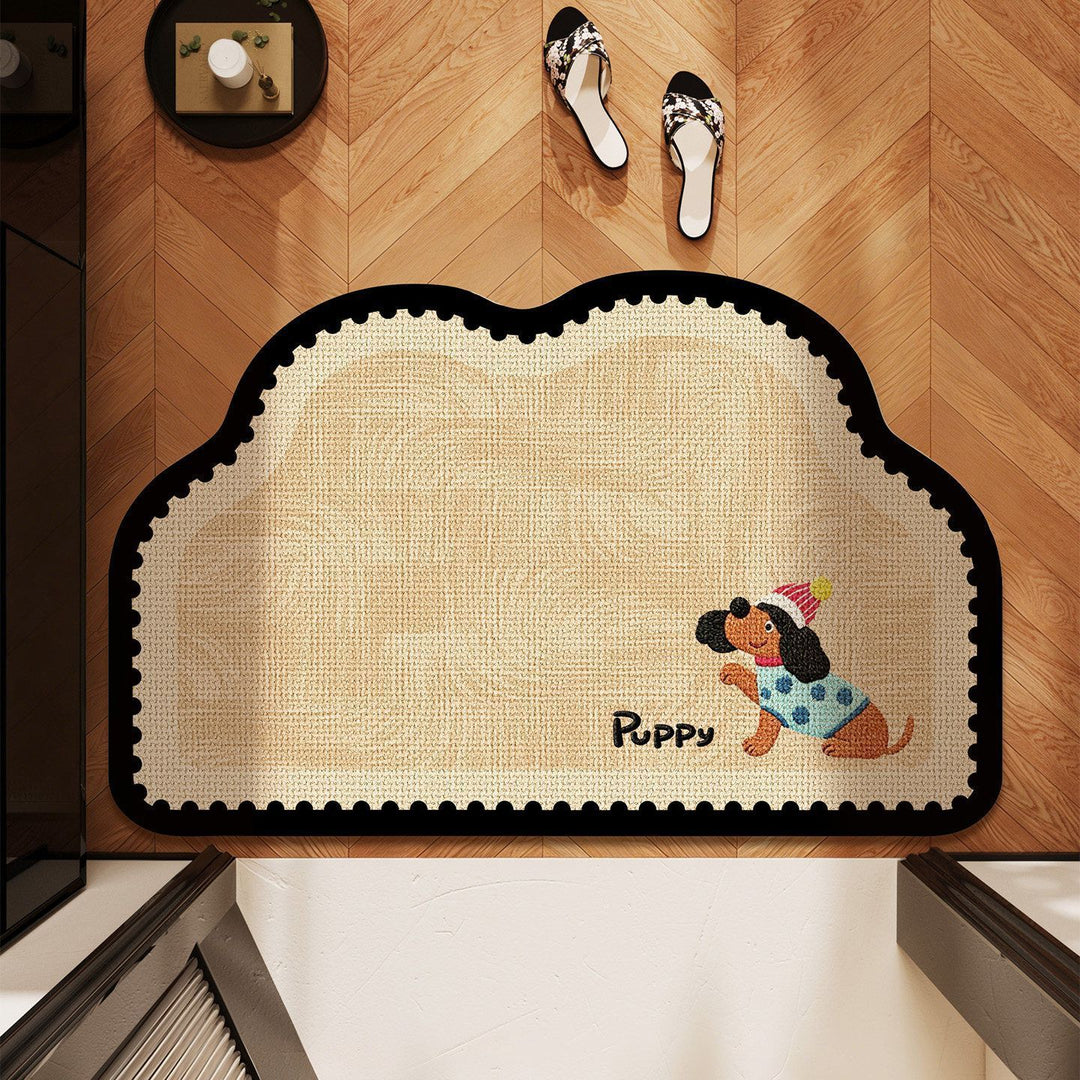 Cartoon-Themed Plush Bath Rug Kalsten