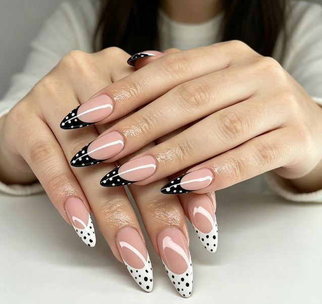 Elegant Artistic Stiletto Nail Enhancements Kalsten