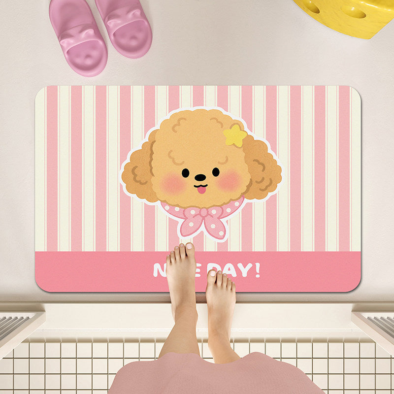 Decorative Bath Mat Kalsten