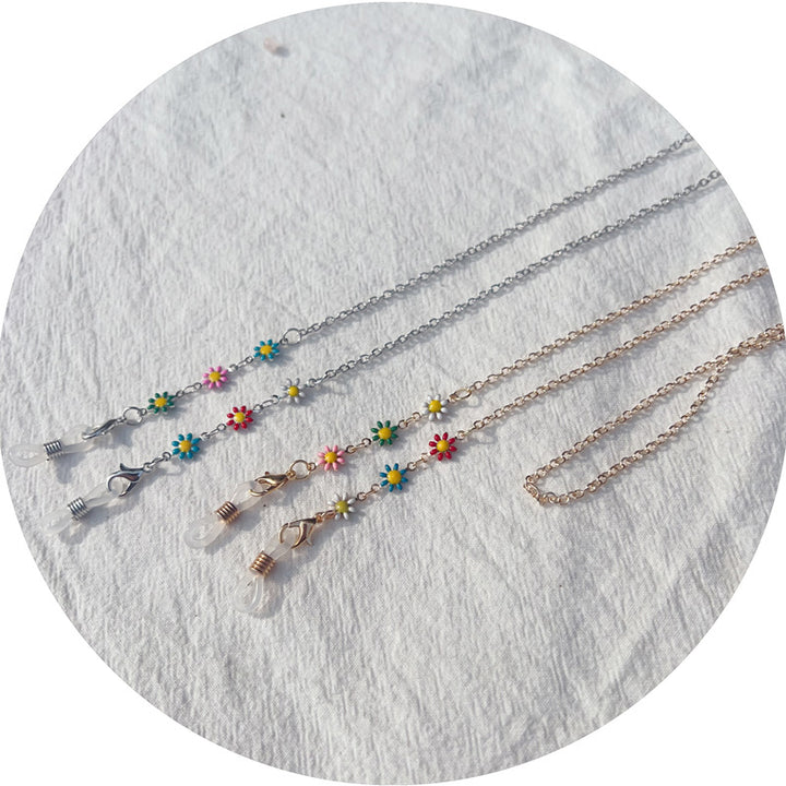 Floral-Accented Eyewear Chain Kalsten