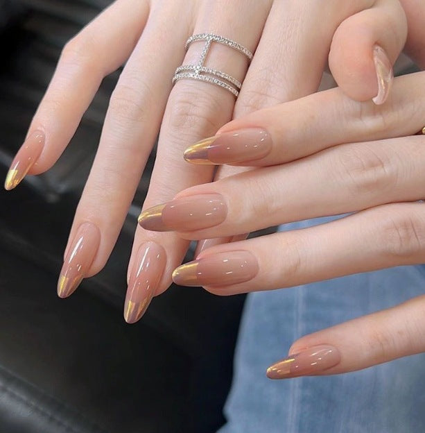 Elegant Stiletto Acrylic Nail Enhancements Kalsten