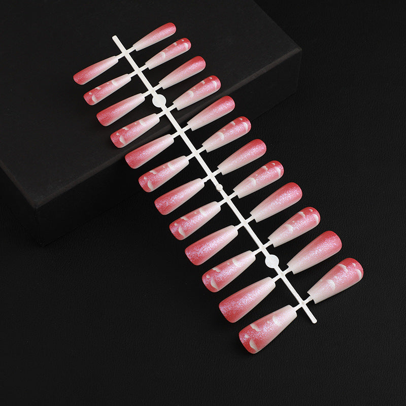 Stylish rose pattern artificial nails Kalsten