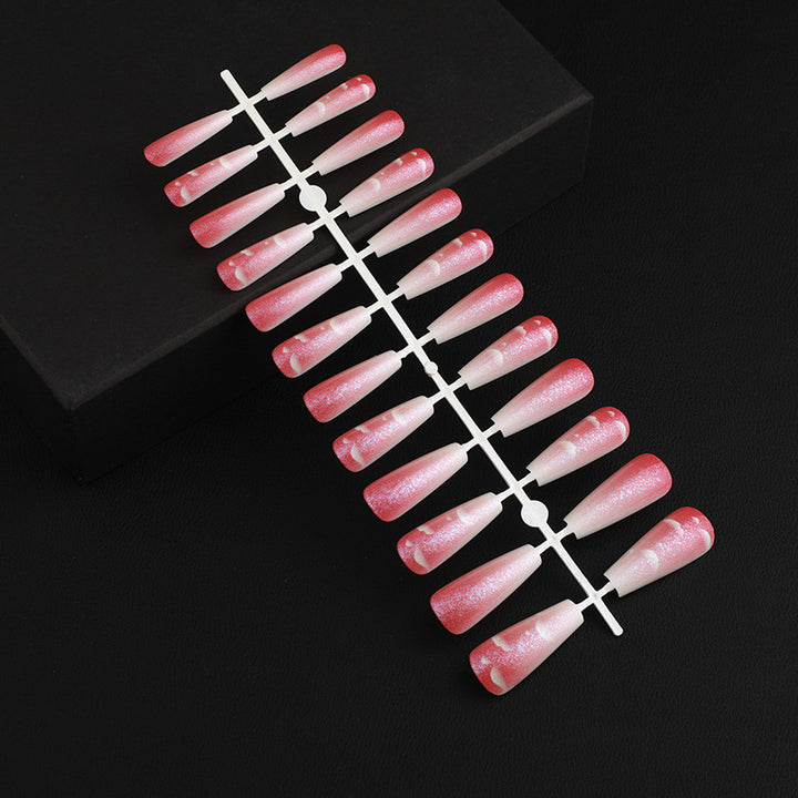 Stylish rose pattern artificial nails Kalsten