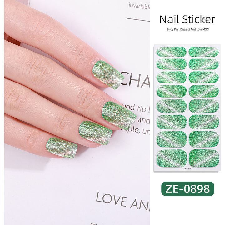 Ombre Glitter Nail Wraps