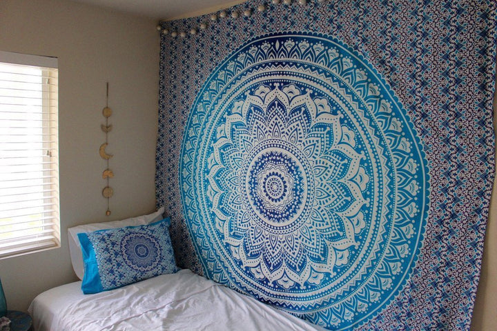 Mandala-Inspired Decorative Wall Tapestry
