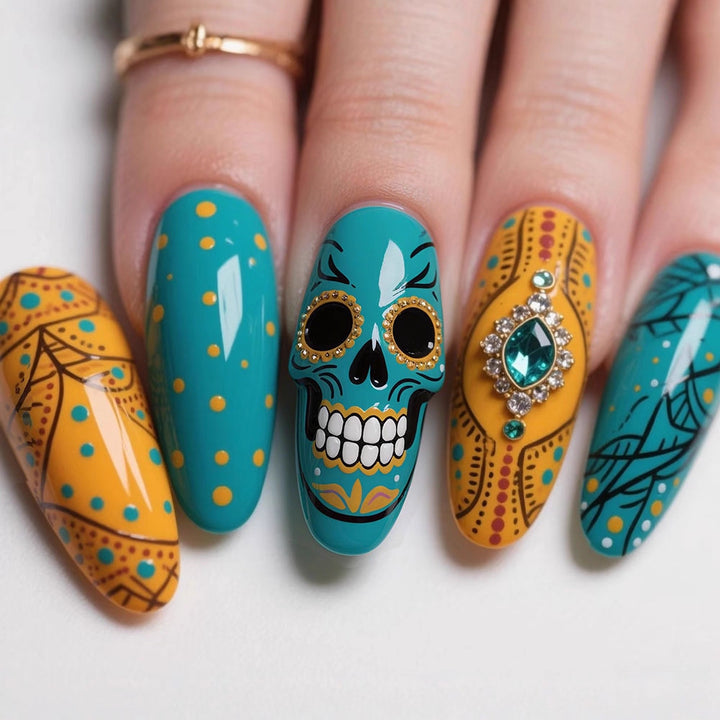 Art Nails In Creative Halloween Design Kalsten