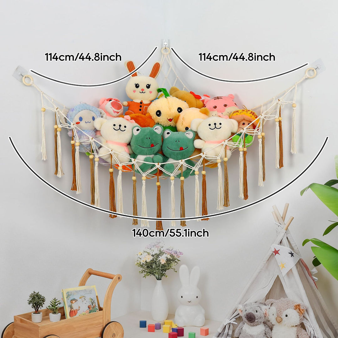 Macramé Wall Hanging Storage Hammock