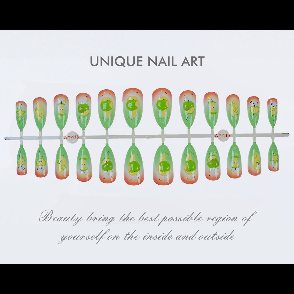 Whimsical Cute Character Press-On Nails Kalsten