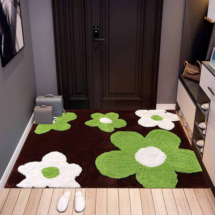 Stylish Floral Patterned Area Rug Kalsten