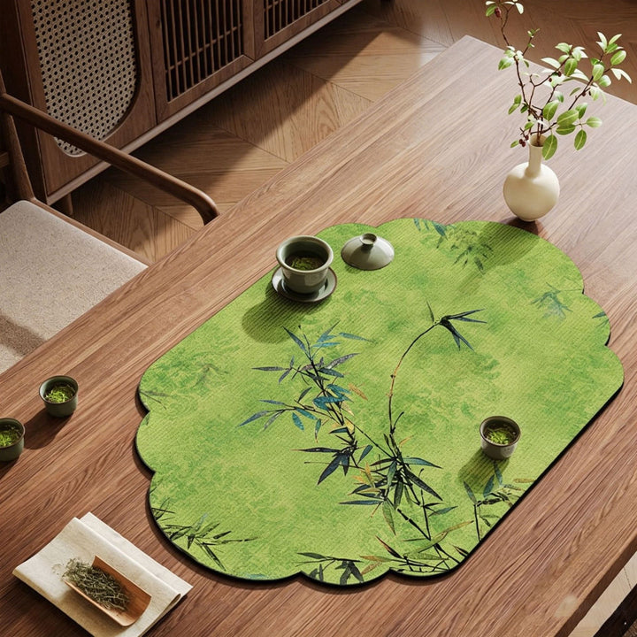 Floral Pattern Table Mat