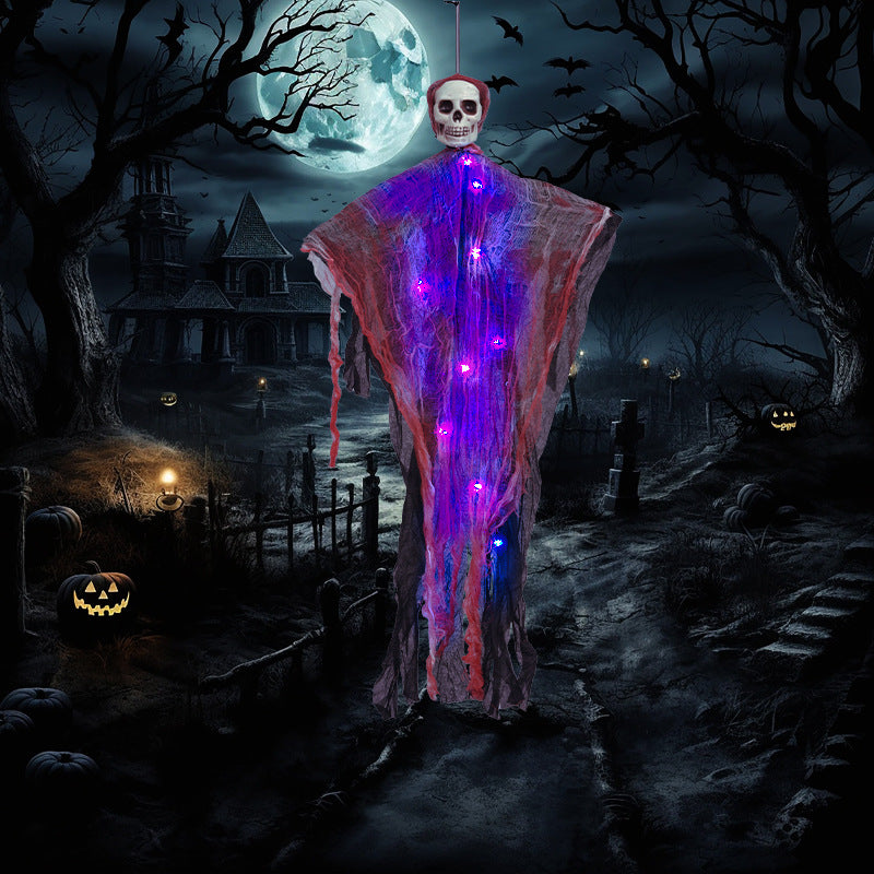 Creepy Hanging Ghost Decoration with LED Lights Kalsten