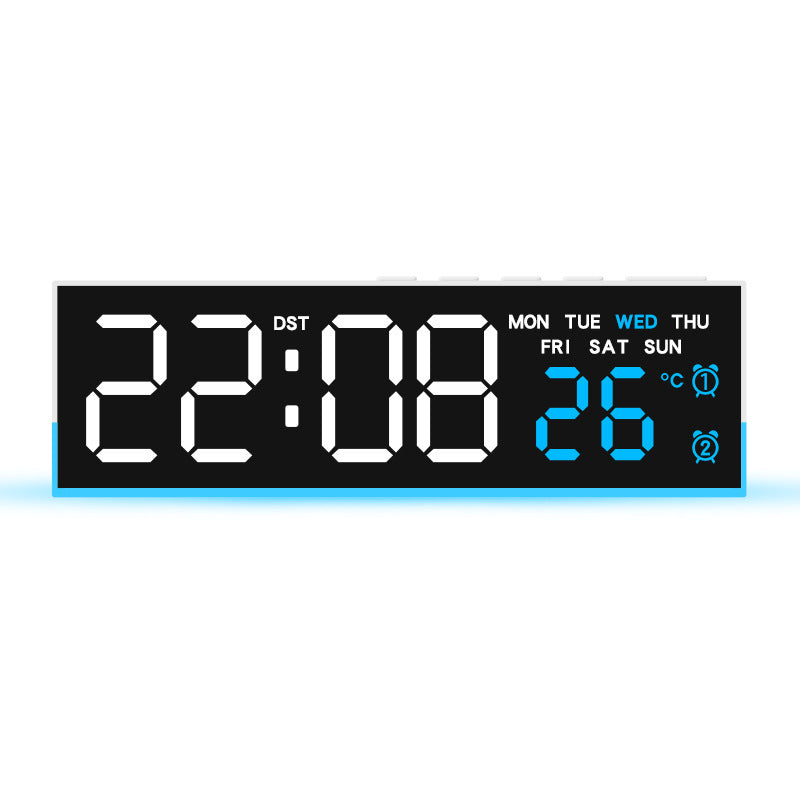 Alarm clock with digital display and temperature display Kalsten