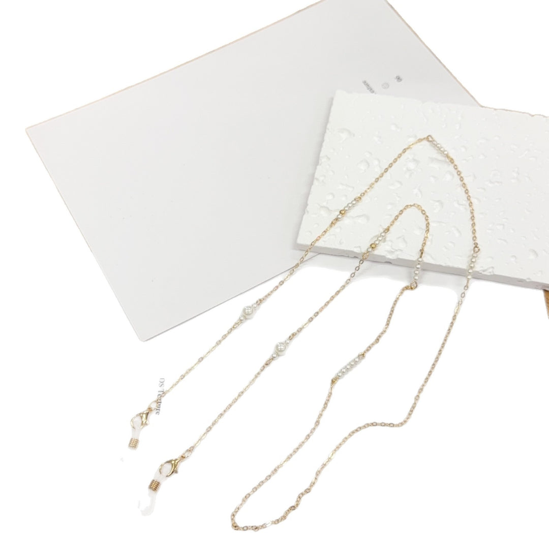 Elegant Pearl Chain Necklace Kalsten
