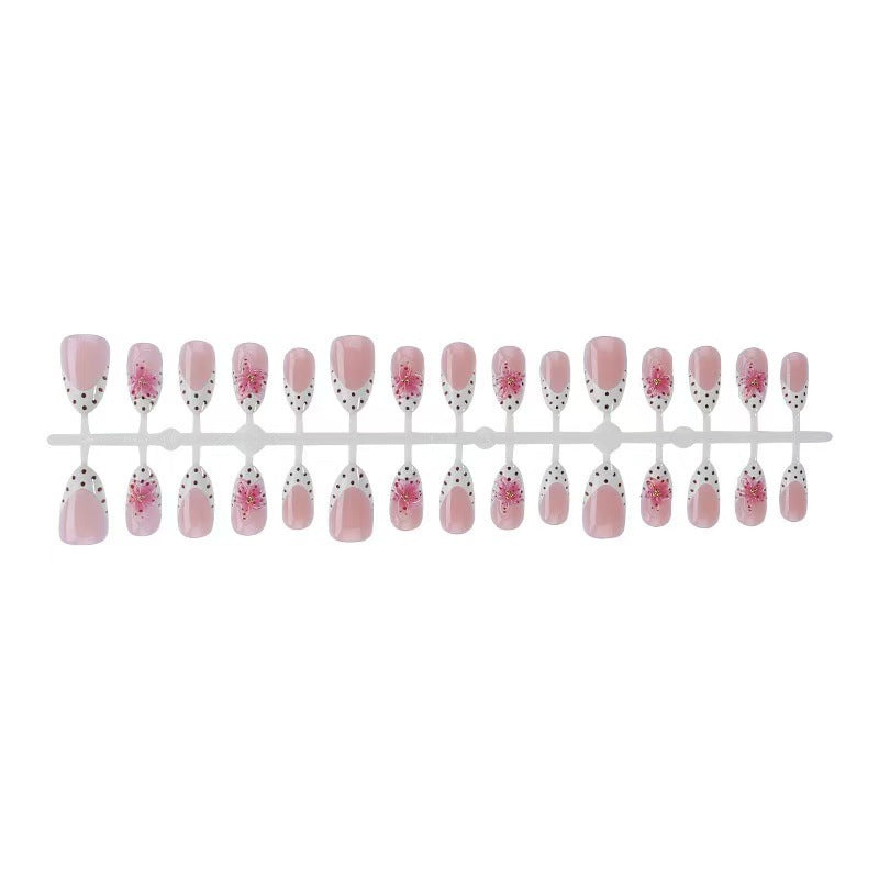 Floral Design Press-On Nail Art Set Kalsten