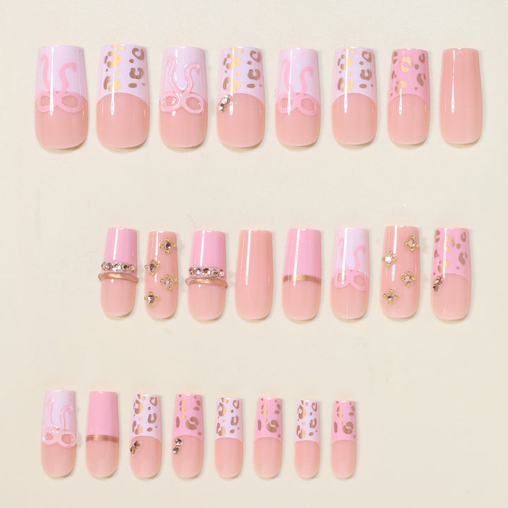 Decorative Long Stiletto Nail Art Tips Kalsten