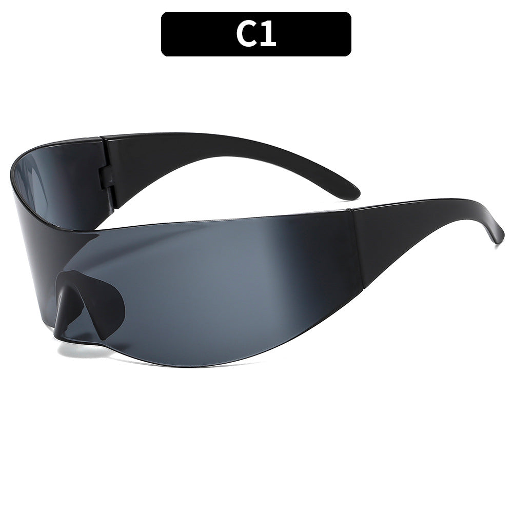Futuristic Visor Sunglasses