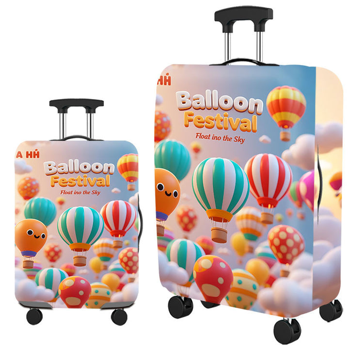 Artistic Cat-Themed Hard Shell Suitcase Kalsten