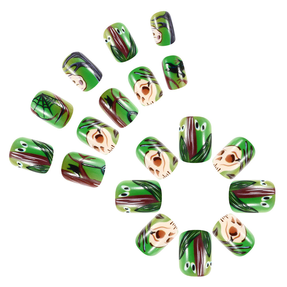 Artistic Botanical Nail Art Design Kalsten