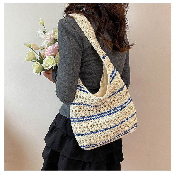 Hand-knotted Beachbag Kalsten