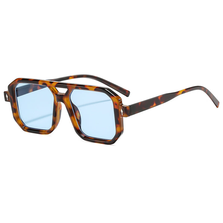 Bold Angular Oversized Sunglasses