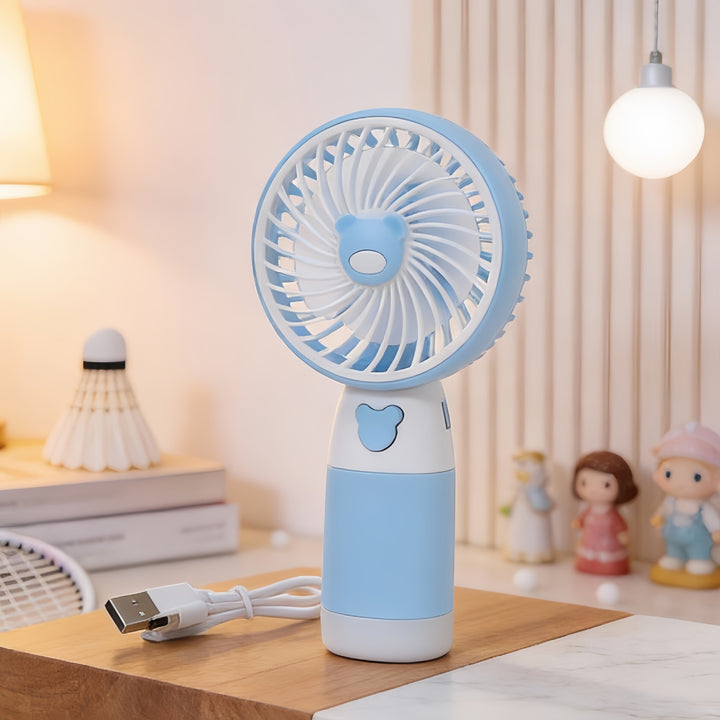 Women's portable handheld fan with joyful animal design Kalsten