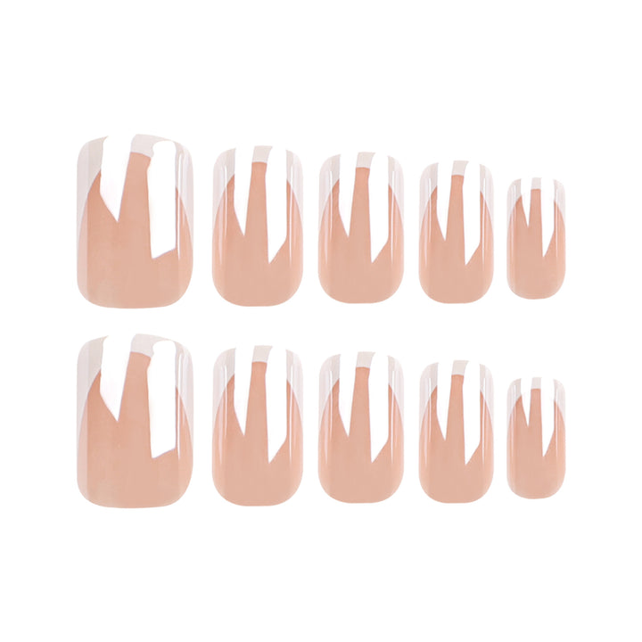 Elegant Nail Art with French Tip Molding Kalsten