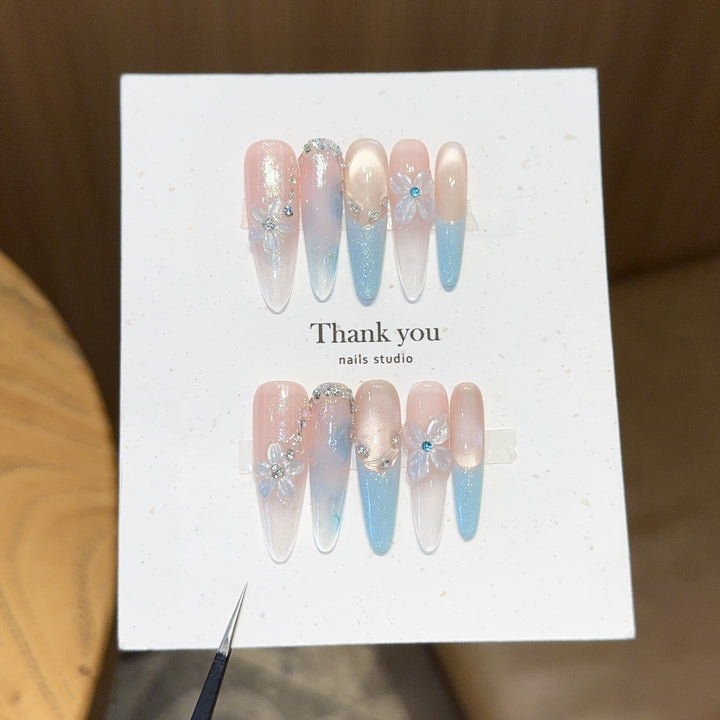 Elegant Artificial Nail Tips Set Kalsten