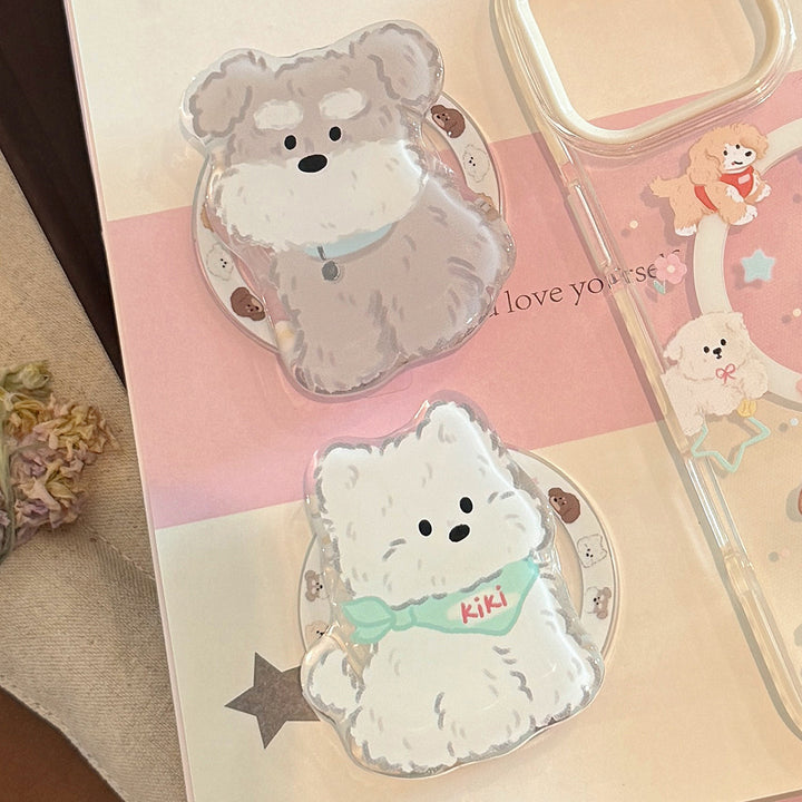 Magnetic smartphone holder in cute dog design Kalsten