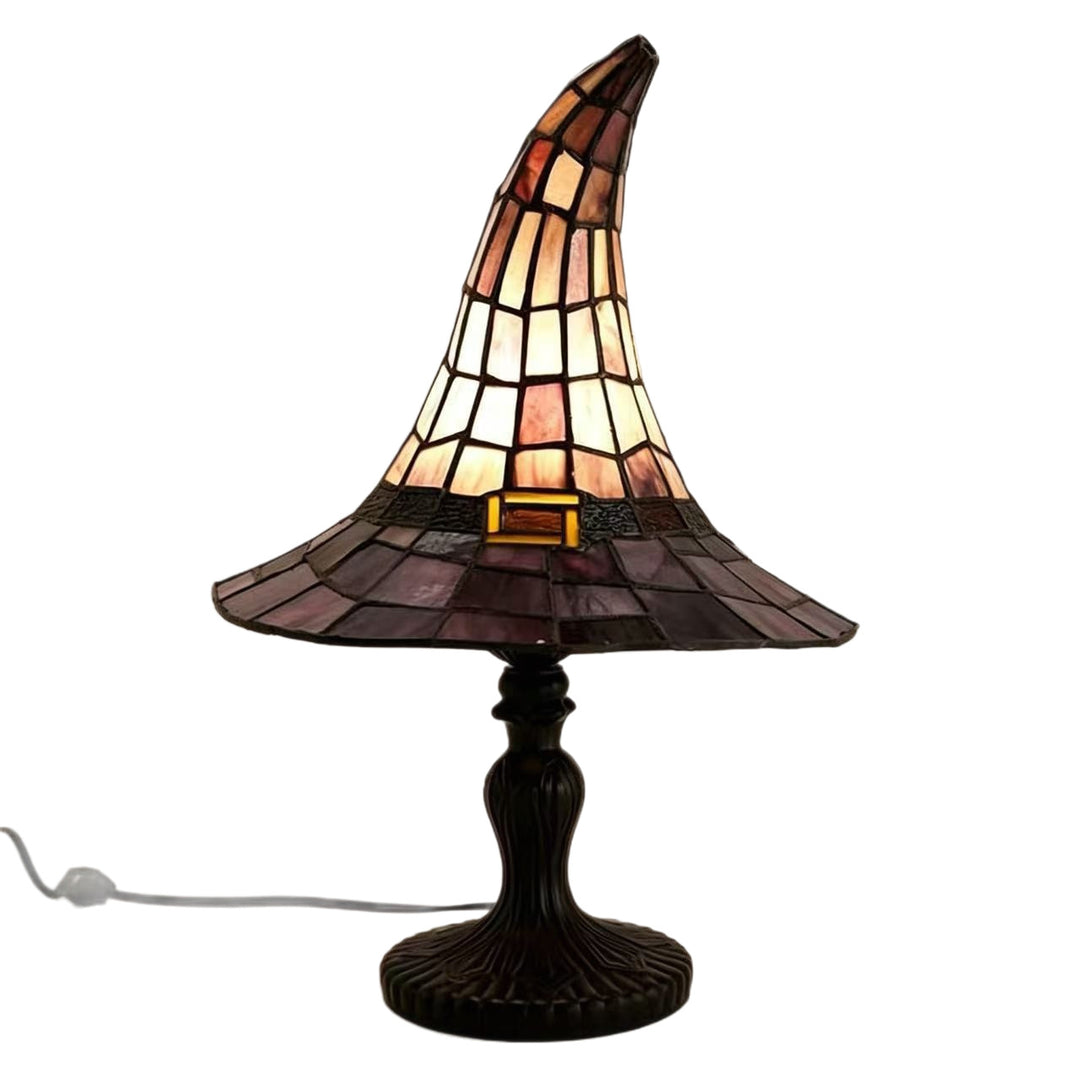 Decorative table lamp in witch hat design Kalsten