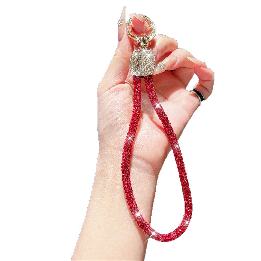 Bling Rhinestone Charm Keychain Kalsten