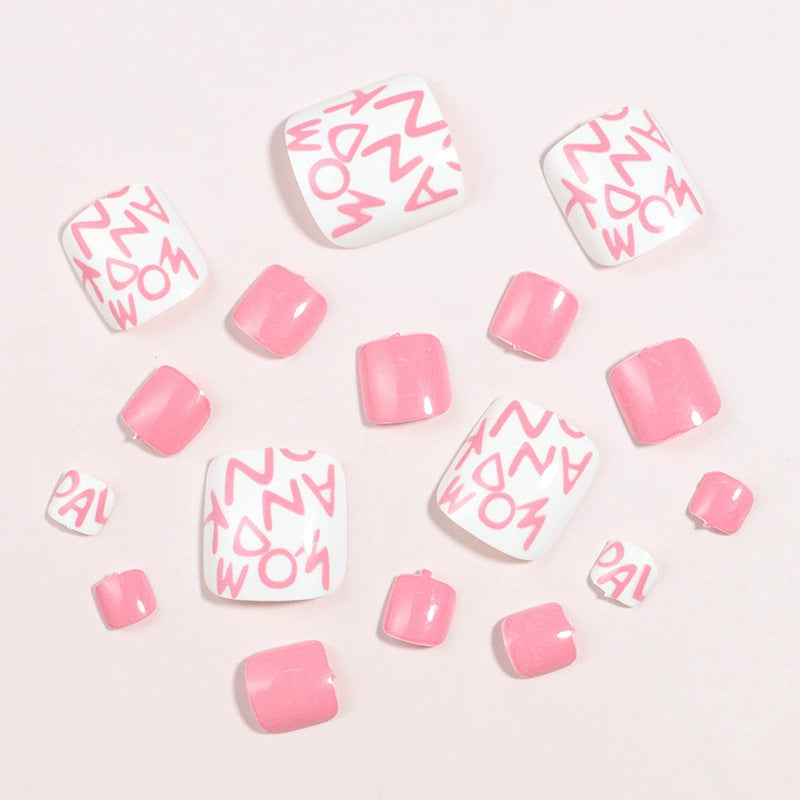 Creative Themed Press-On Nail Set Kalsten