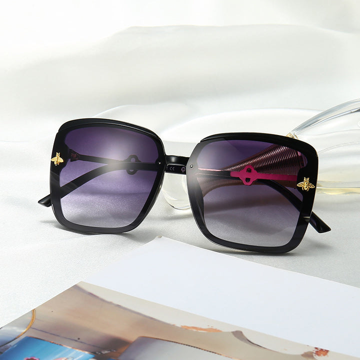 Luxe Oversized Square Frame Sunglasses Kalsten