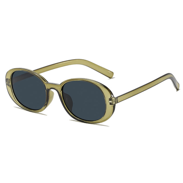 Retro-Inspired Oval Frame Sunglasses Kalsten