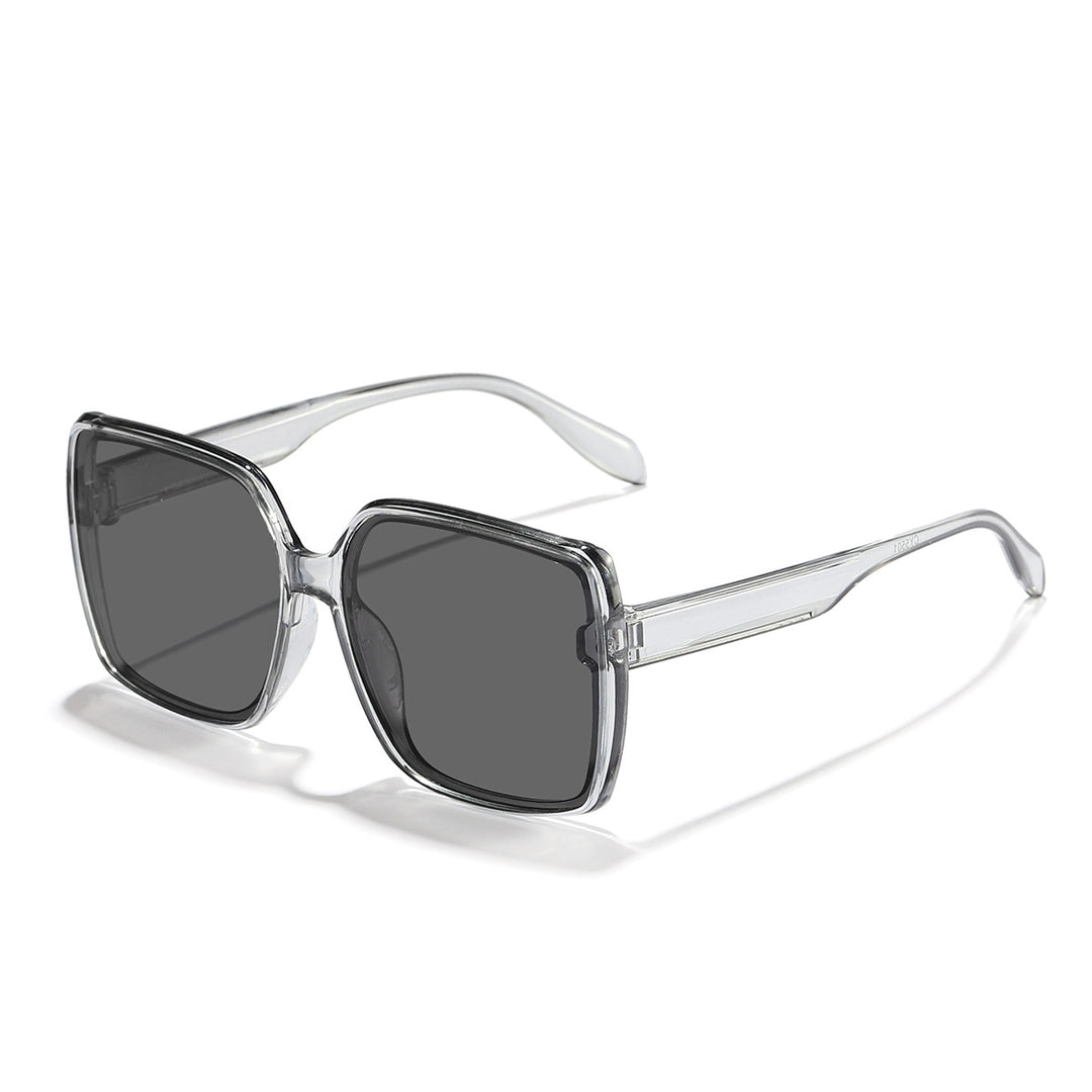 Women's oversized sunglasses with modern square frame and protective lenses Kalsten