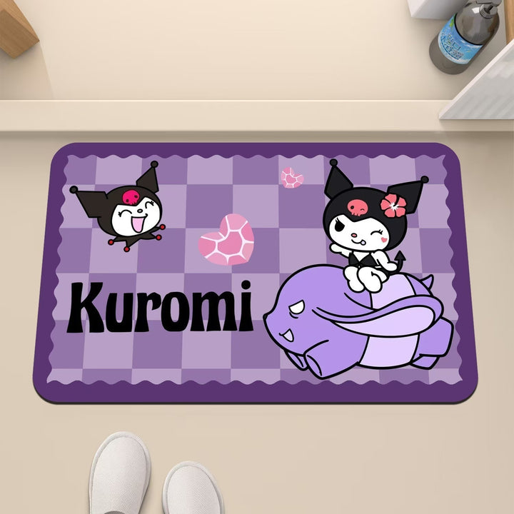 Cartoon-Themed Decorative Floor Mat