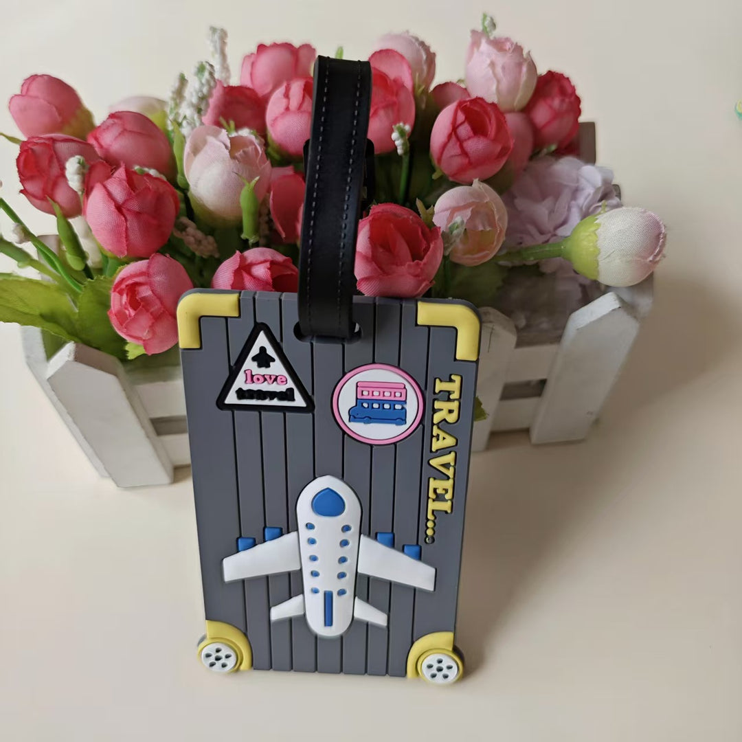 Unisex Travel-Themed Luggage Identifier Kalsten