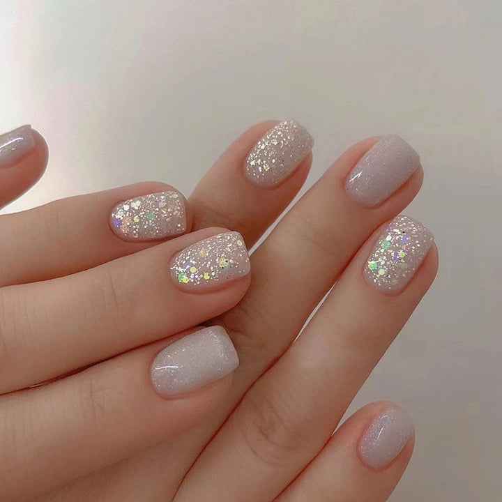 Sparkling Glitter Nail Tip Set Kalsten