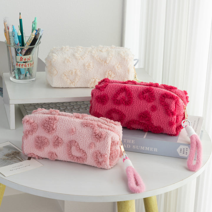 Plush Textured Pencil Case Kalsten