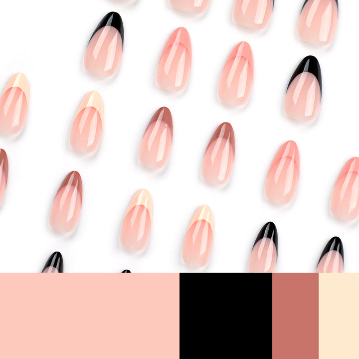 Trendy Nail Extensions with Elegant Gradient Kalsten