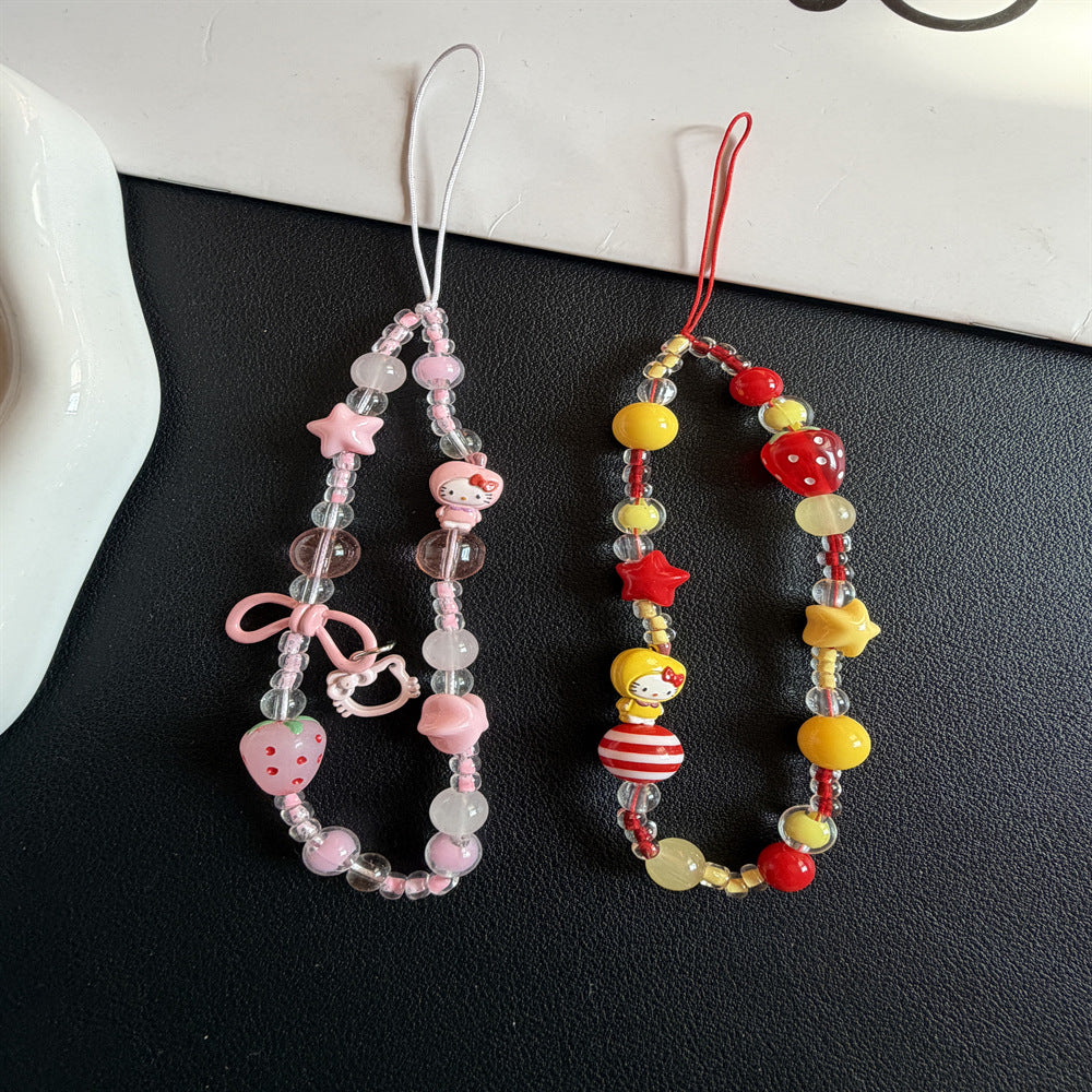 Whimsical Beaded Eyewear Strap Kalsten