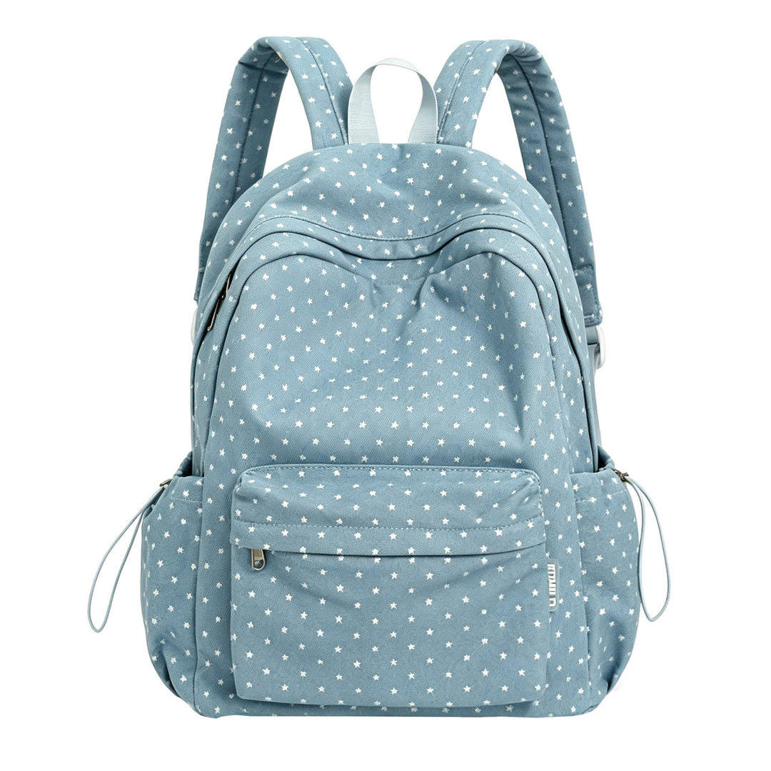 Casual Polka Dot School Backpack Kalsten